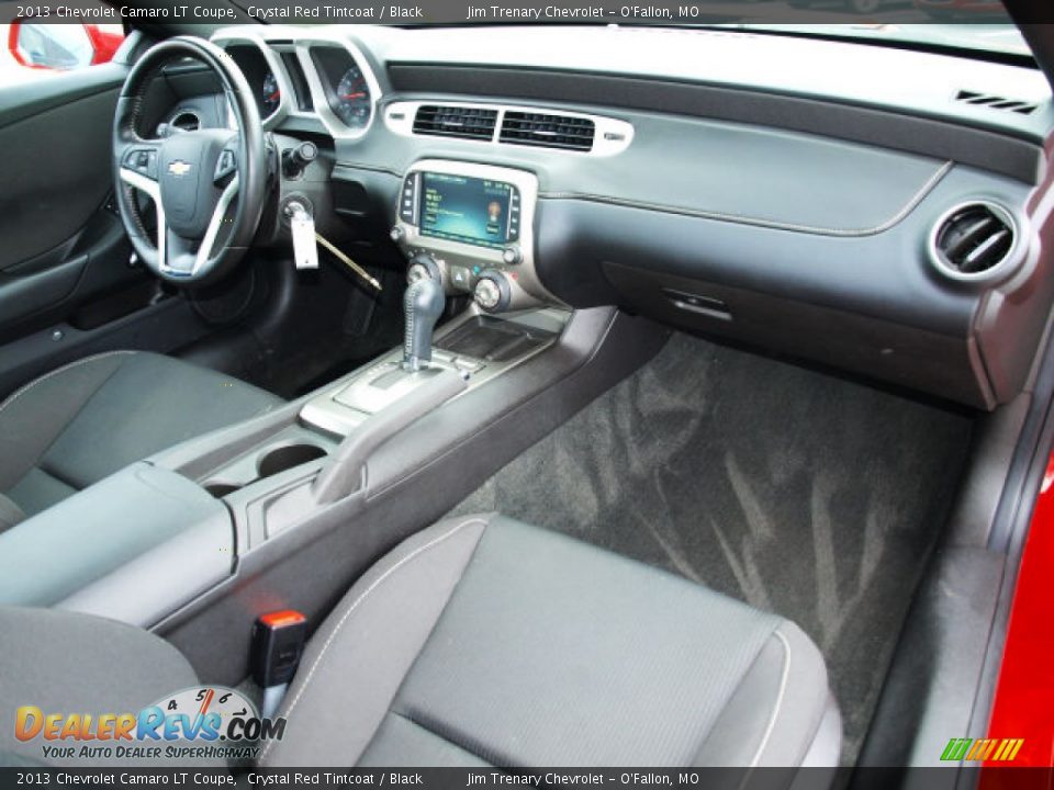 2013 Chevrolet Camaro LT Coupe Crystal Red Tintcoat / Black Photo #10
