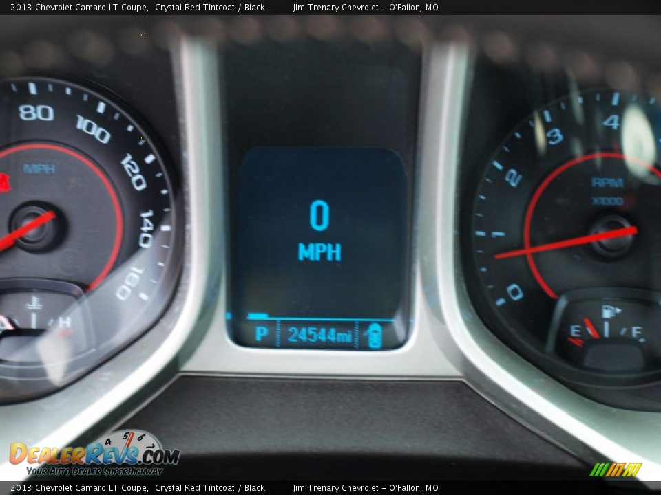2013 Chevrolet Camaro LT Coupe Crystal Red Tintcoat / Black Photo #14