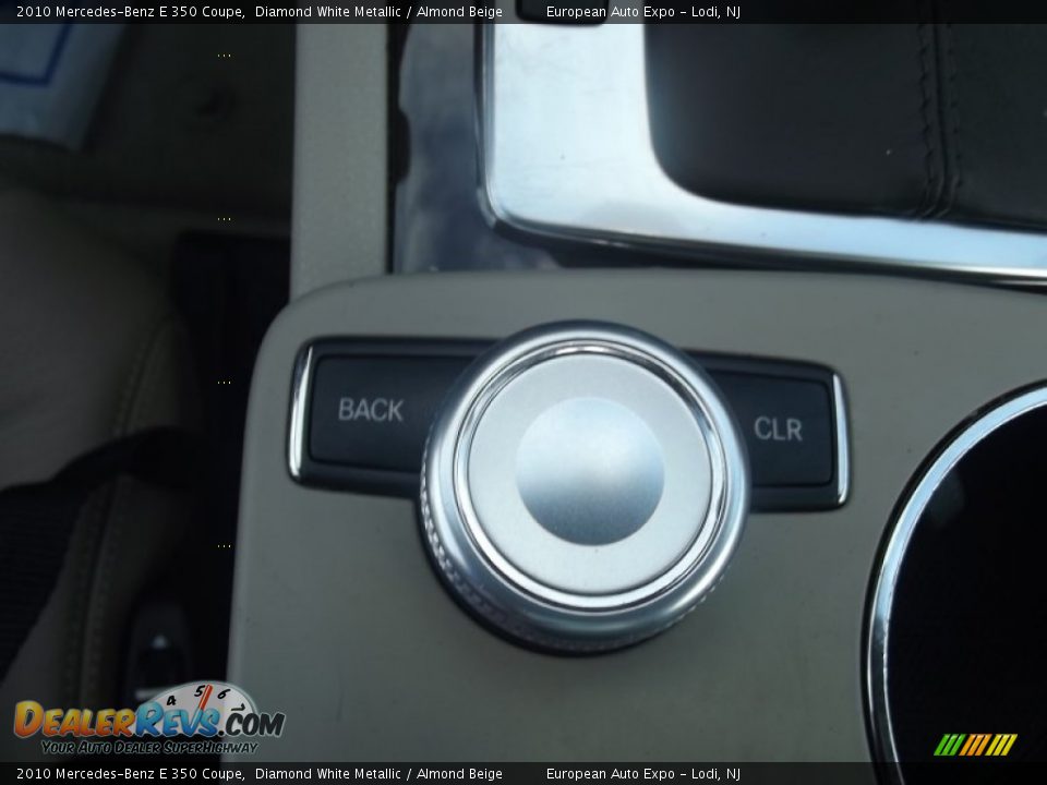 2010 Mercedes-Benz E 350 Coupe Diamond White Metallic / Almond Beige Photo #33