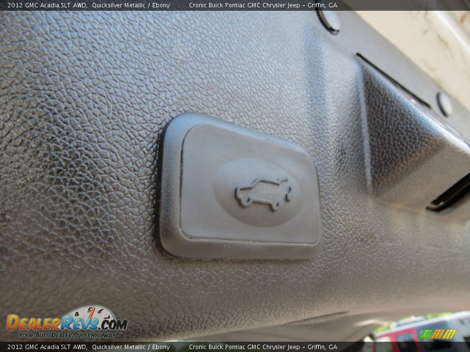2012 GMC Acadia SLT AWD Quicksilver Metallic / Ebony Photo #17