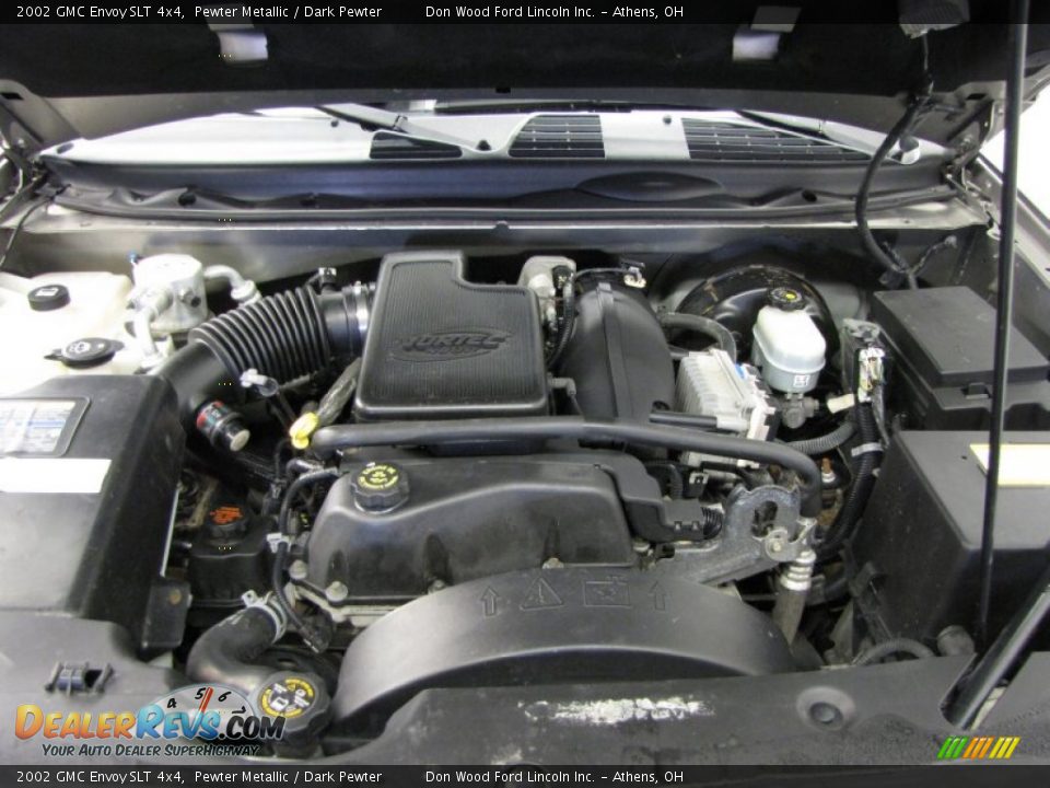 2002 GMC Envoy SLT 4x4 Pewter Metallic / Dark Pewter Photo #5