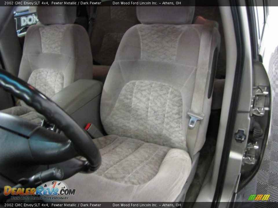 2002 GMC Envoy SLT 4x4 Pewter Metallic / Dark Pewter Photo #6