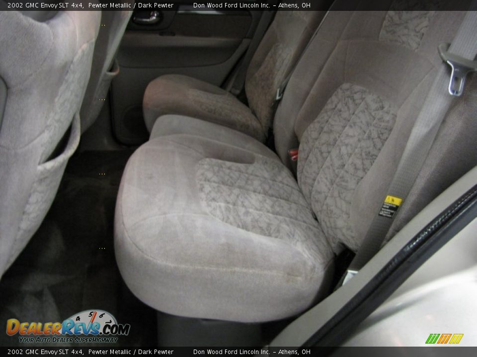2002 GMC Envoy SLT 4x4 Pewter Metallic / Dark Pewter Photo #7
