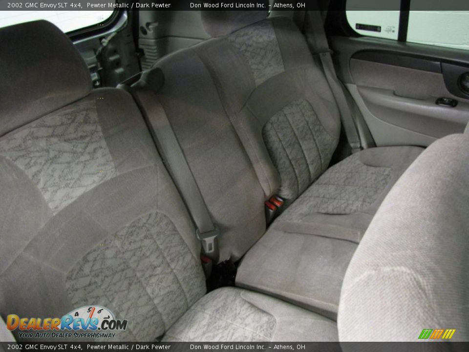 2002 GMC Envoy SLT 4x4 Pewter Metallic / Dark Pewter Photo #8