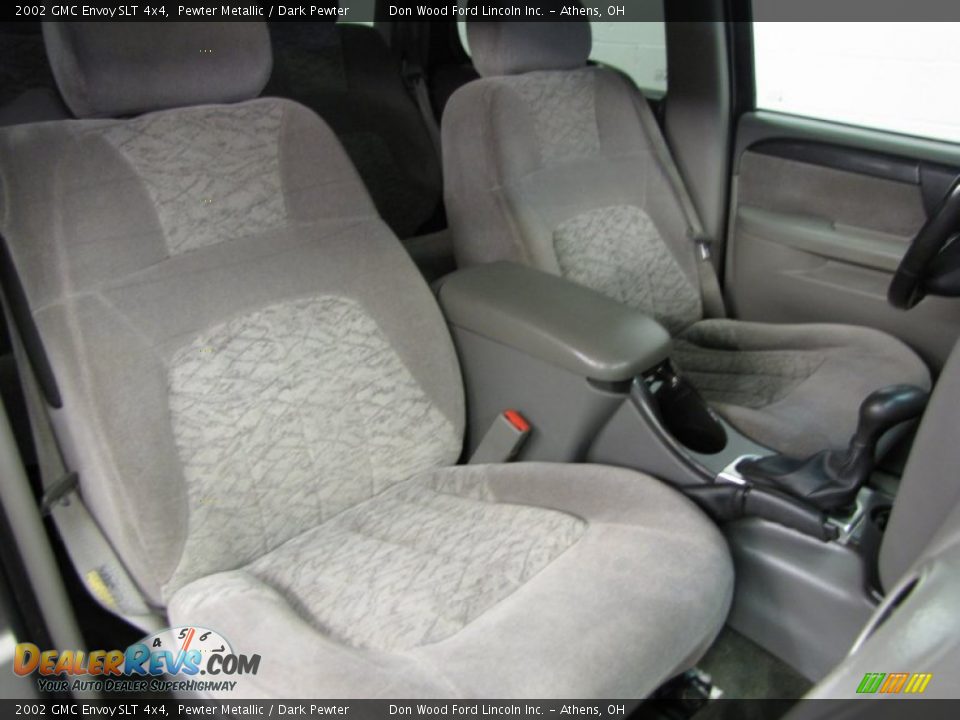 2002 GMC Envoy SLT 4x4 Pewter Metallic / Dark Pewter Photo #9