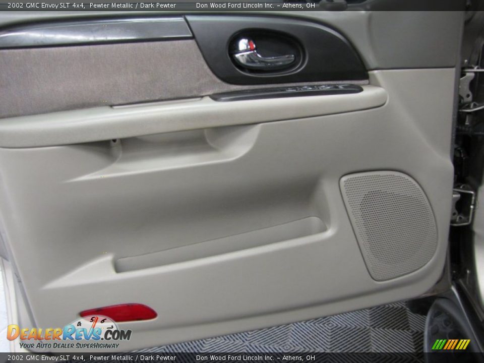2002 GMC Envoy SLT 4x4 Pewter Metallic / Dark Pewter Photo #10