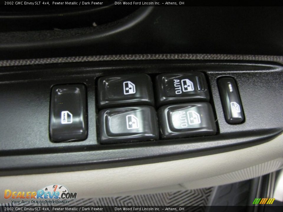 2002 GMC Envoy SLT 4x4 Pewter Metallic / Dark Pewter Photo #11