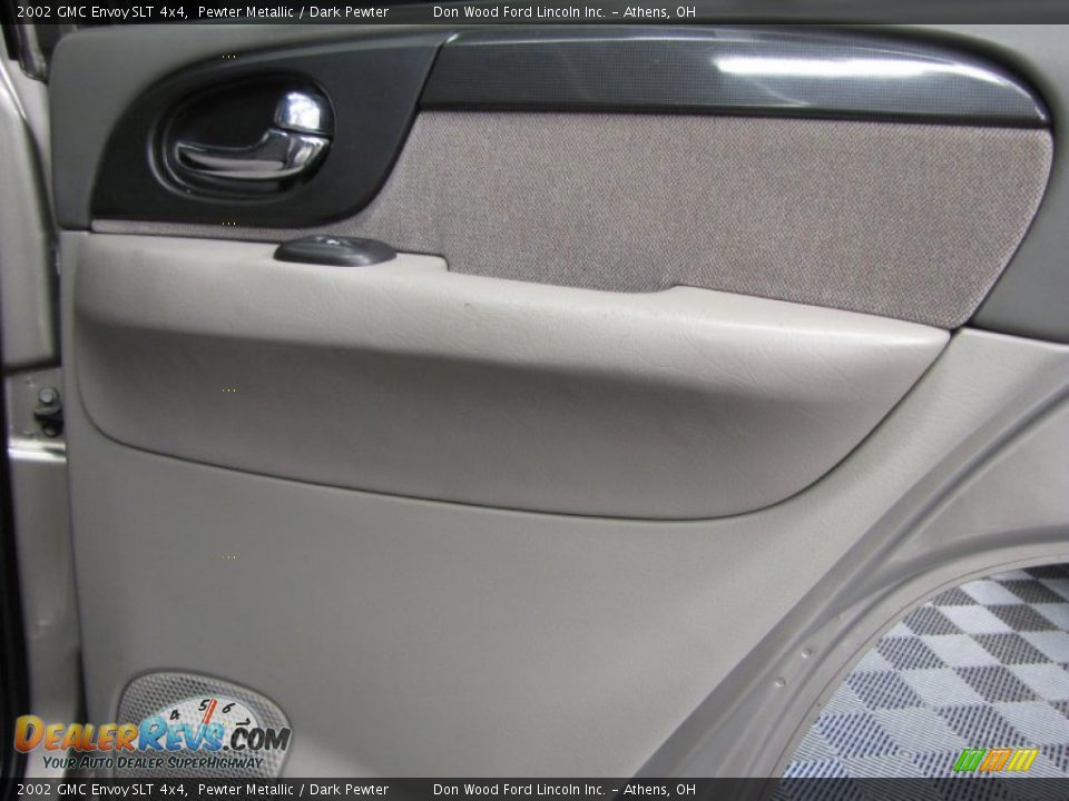 2002 GMC Envoy SLT 4x4 Pewter Metallic / Dark Pewter Photo #13