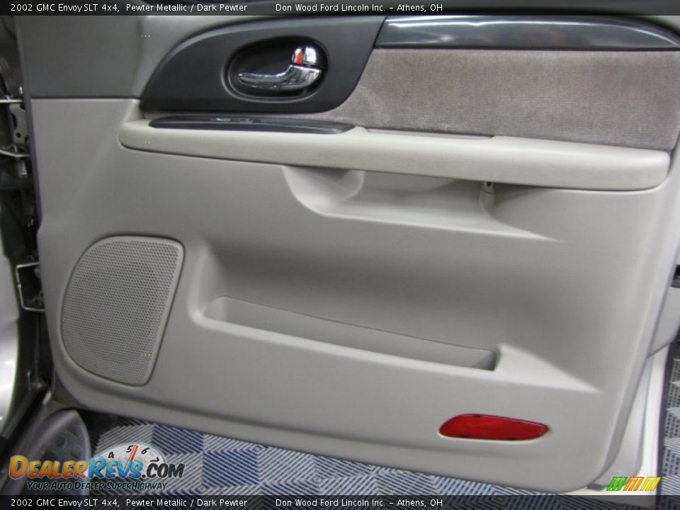 2002 GMC Envoy SLT 4x4 Pewter Metallic / Dark Pewter Photo #14