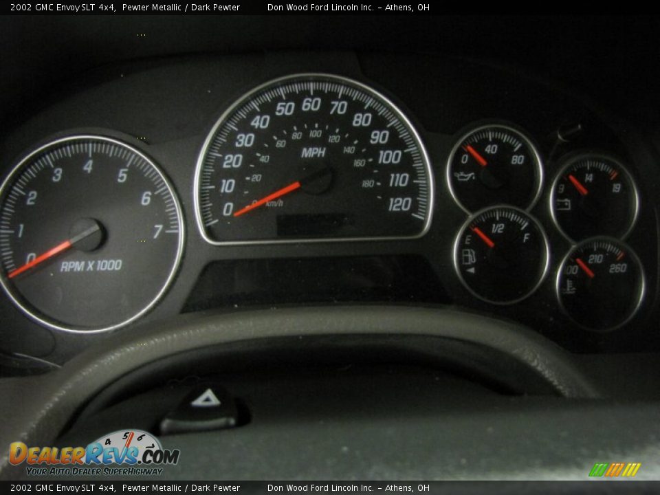 2002 GMC Envoy SLT 4x4 Pewter Metallic / Dark Pewter Photo #17