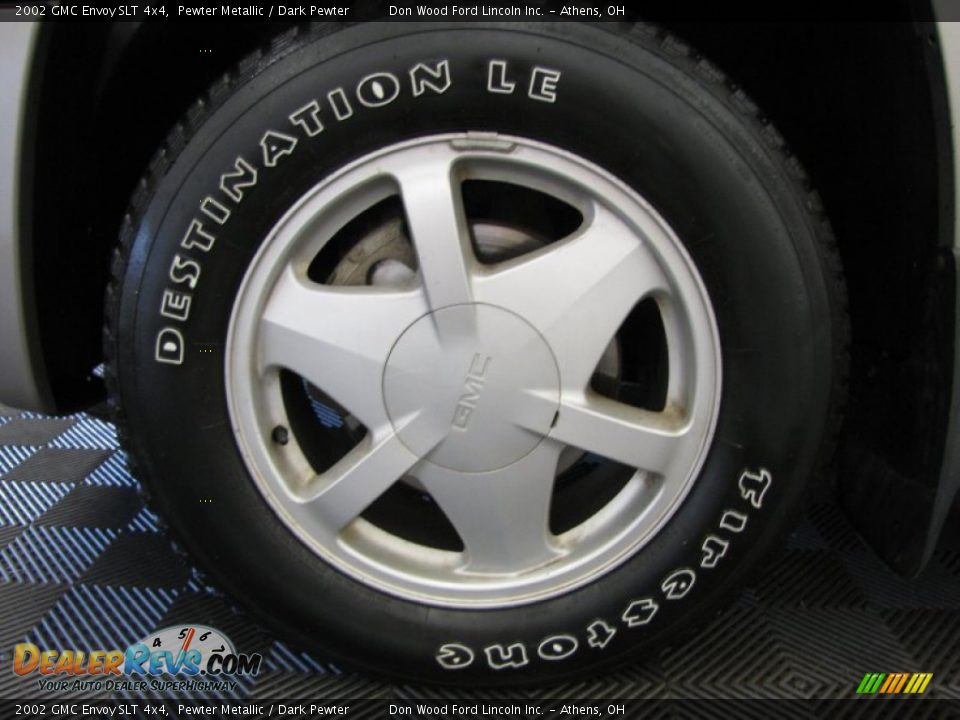 2002 GMC Envoy SLT 4x4 Pewter Metallic / Dark Pewter Photo #21