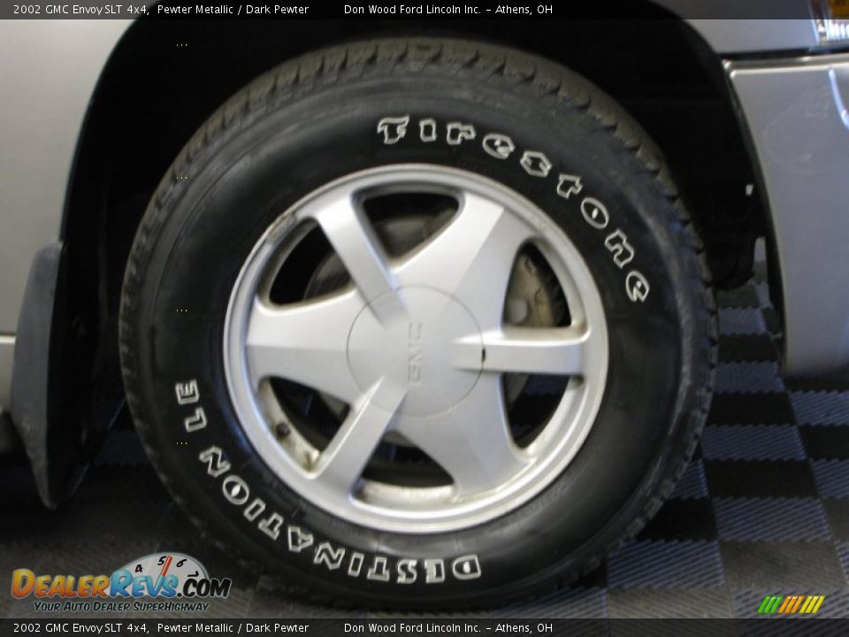 2002 GMC Envoy SLT 4x4 Pewter Metallic / Dark Pewter Photo #22