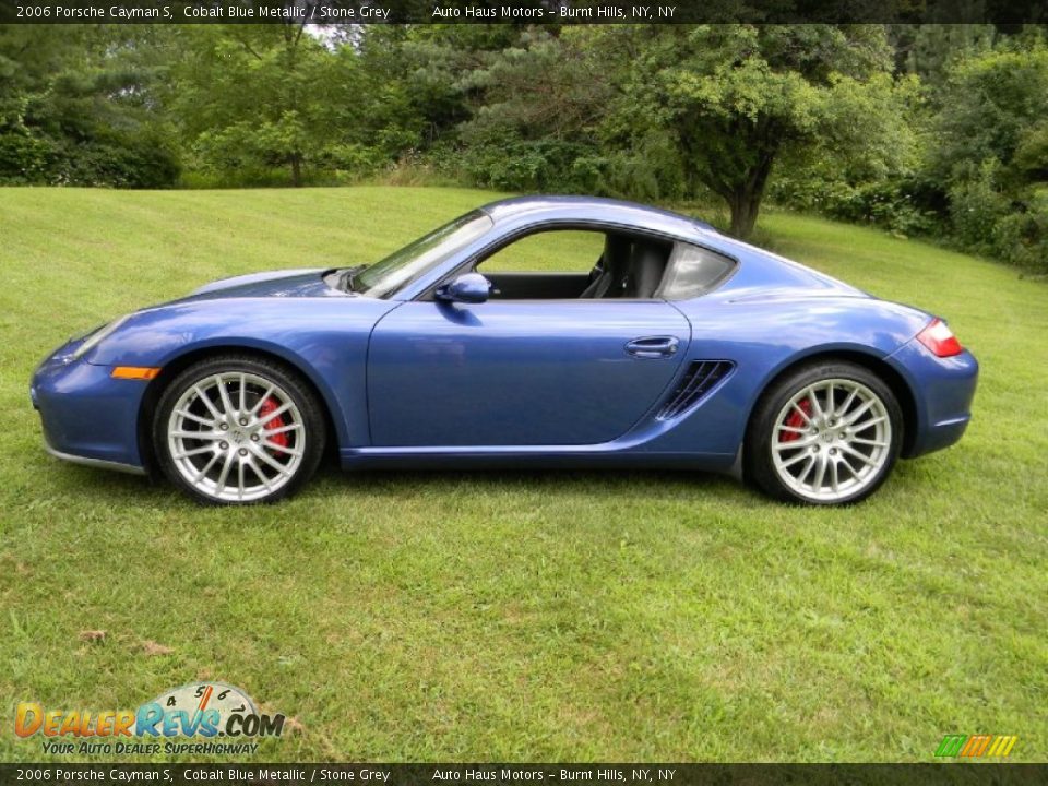 Cobalt Blue Metallic 2006 Porsche Cayman S Photo #2