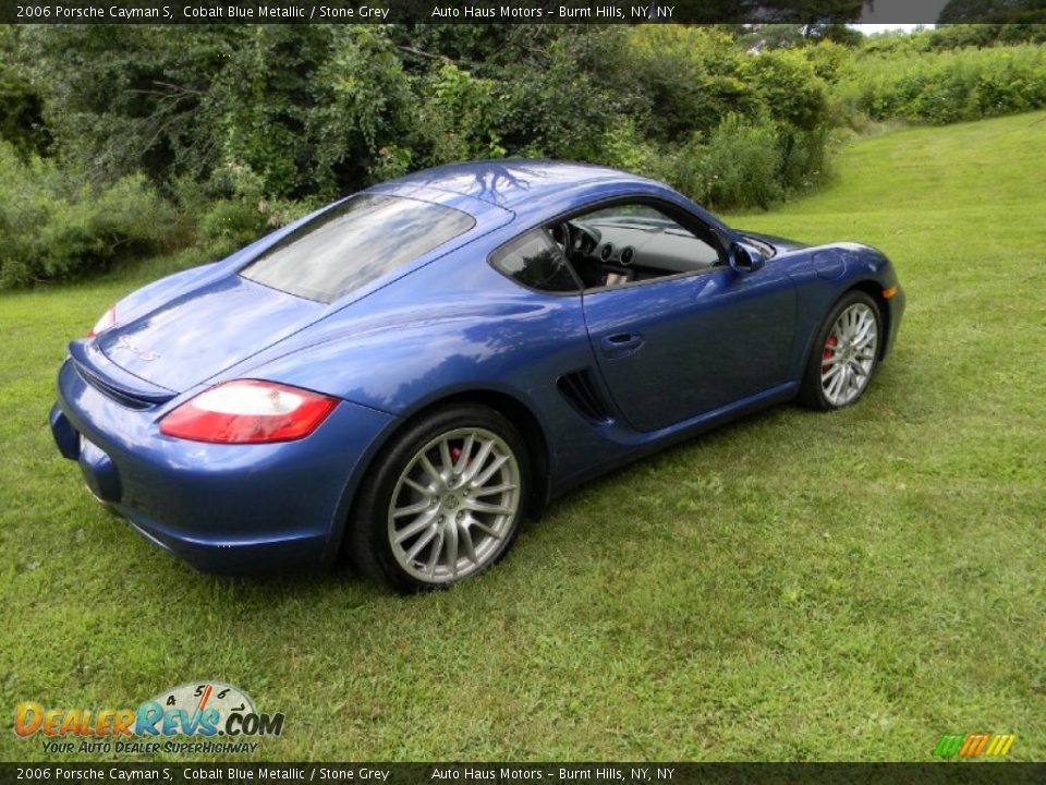 Cobalt Blue Metallic 2006 Porsche Cayman S Photo #7