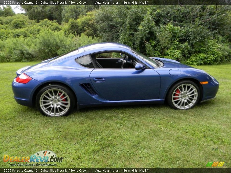 Cobalt Blue Metallic 2006 Porsche Cayman S Photo #8