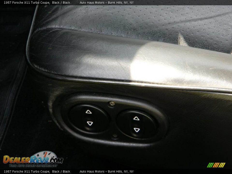 1987 Porsche 911 Turbo Coupe Black / Black Photo #29