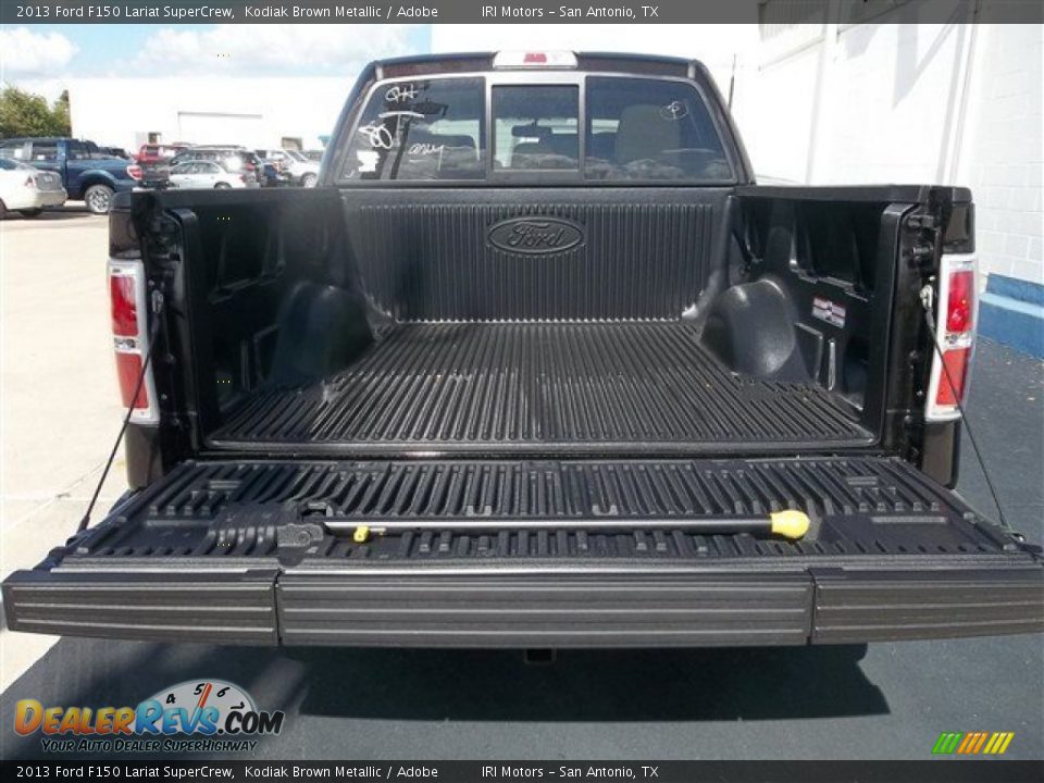 2013 Ford F150 Lariat SuperCrew Kodiak Brown Metallic / Adobe Photo #5