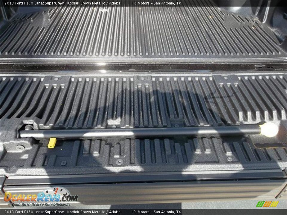 2013 Ford F150 Lariat SuperCrew Kodiak Brown Metallic / Adobe Photo #6