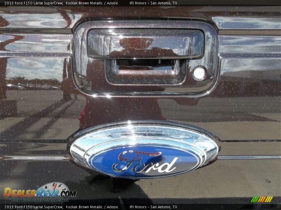 2013 Ford F150 Lariat SuperCrew Kodiak Brown Metallic / Adobe Photo #7