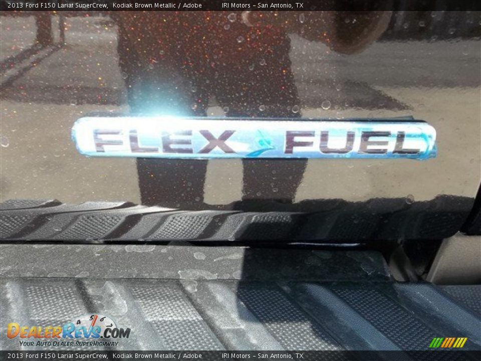 2013 Ford F150 Lariat SuperCrew Kodiak Brown Metallic / Adobe Photo #10