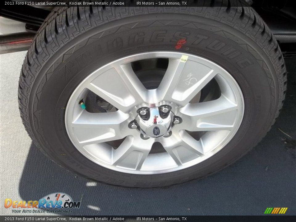2013 Ford F150 Lariat SuperCrew Kodiak Brown Metallic / Adobe Photo #14