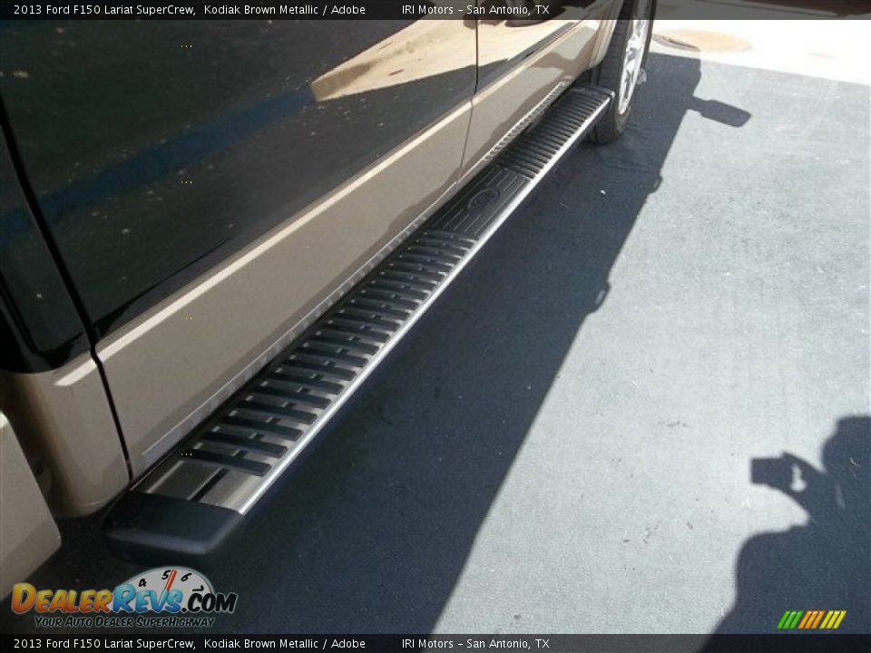 2013 Ford F150 Lariat SuperCrew Kodiak Brown Metallic / Adobe Photo #15