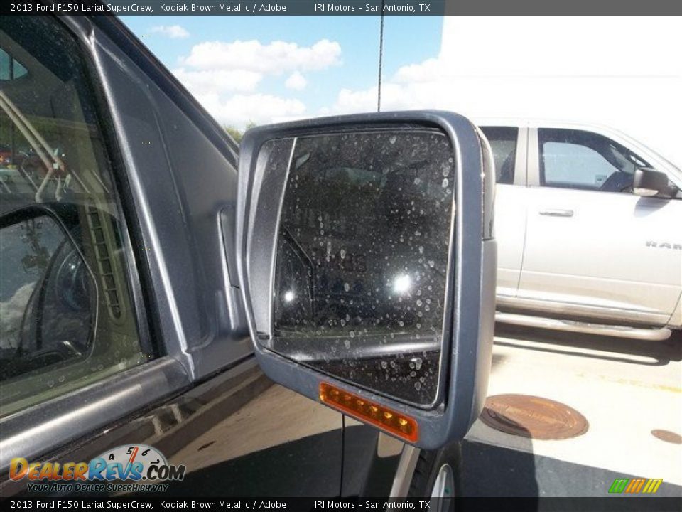 2013 Ford F150 Lariat SuperCrew Kodiak Brown Metallic / Adobe Photo #16