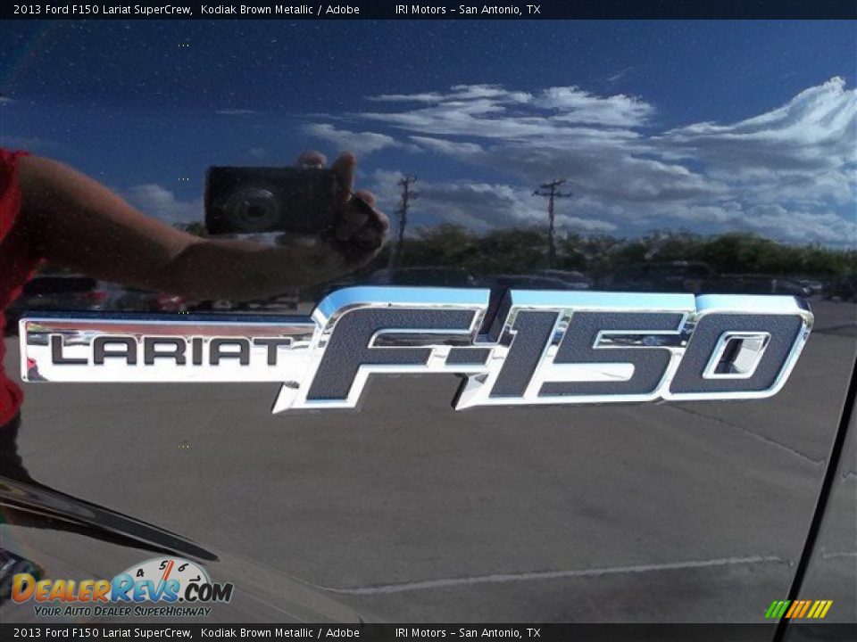 2013 Ford F150 Lariat SuperCrew Kodiak Brown Metallic / Adobe Photo #20