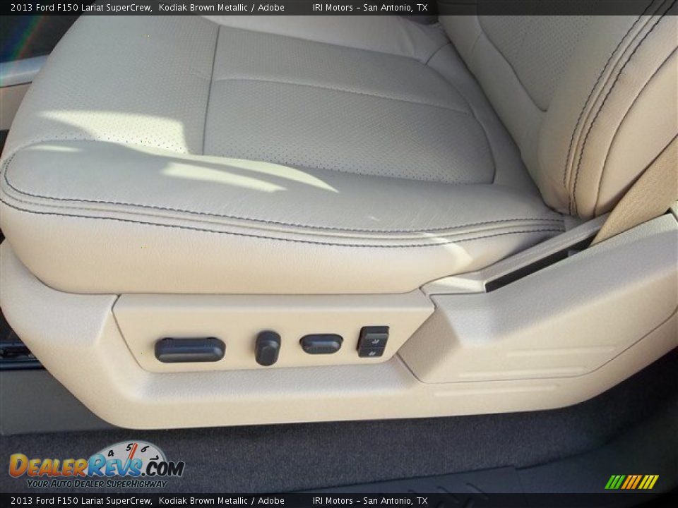 2013 Ford F150 Lariat SuperCrew Kodiak Brown Metallic / Adobe Photo #23