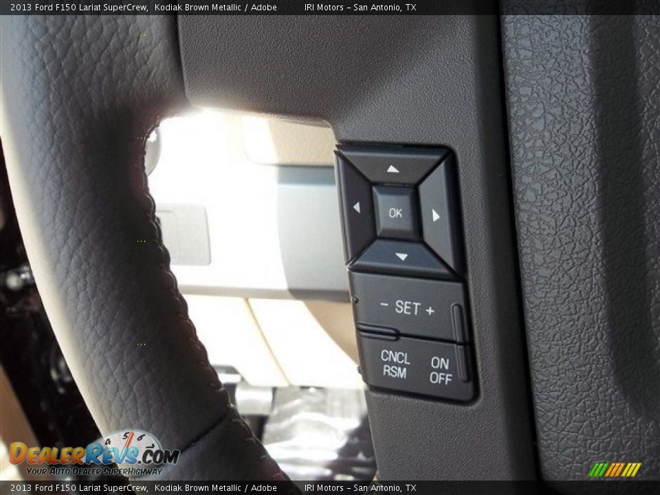 2013 Ford F150 Lariat SuperCrew Kodiak Brown Metallic / Adobe Photo #26