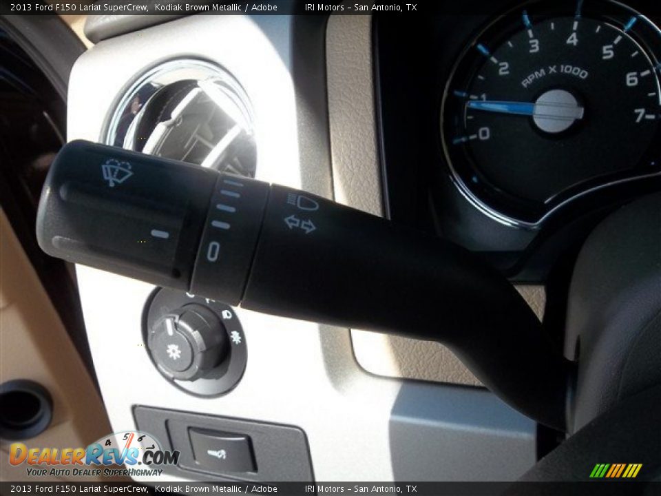 2013 Ford F150 Lariat SuperCrew Kodiak Brown Metallic / Adobe Photo #27