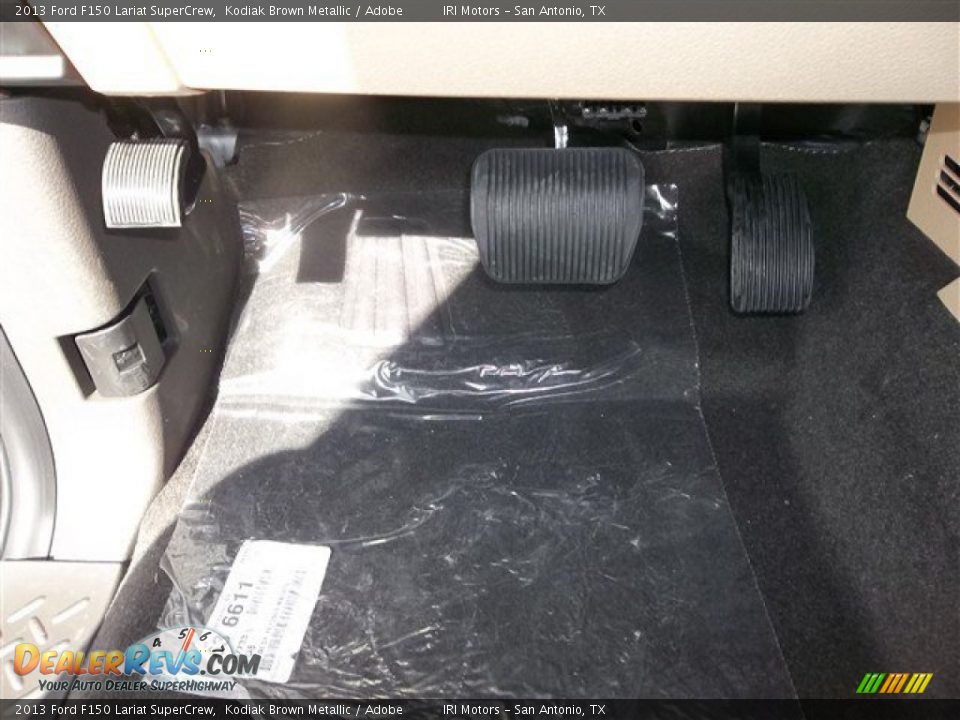 2013 Ford F150 Lariat SuperCrew Kodiak Brown Metallic / Adobe Photo #30