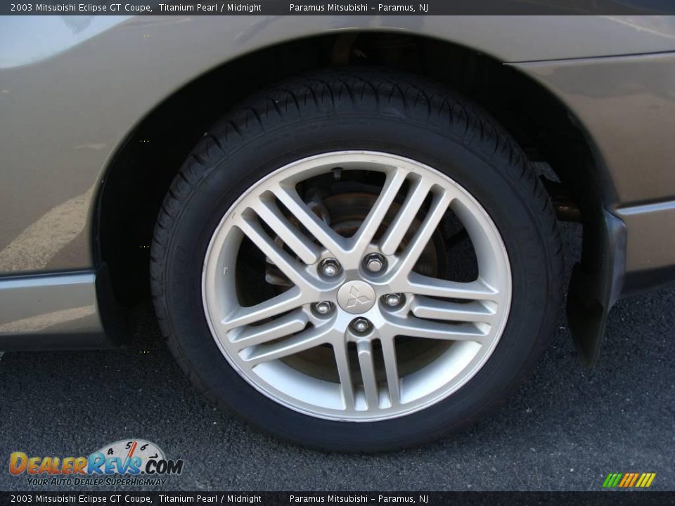 2003 Mitsubishi Eclipse GT Coupe Titanium Pearl / Midnight Photo #6