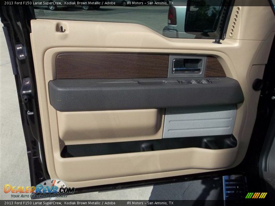 2013 Ford F150 Lariat SuperCrew Kodiak Brown Metallic / Adobe Photo #31