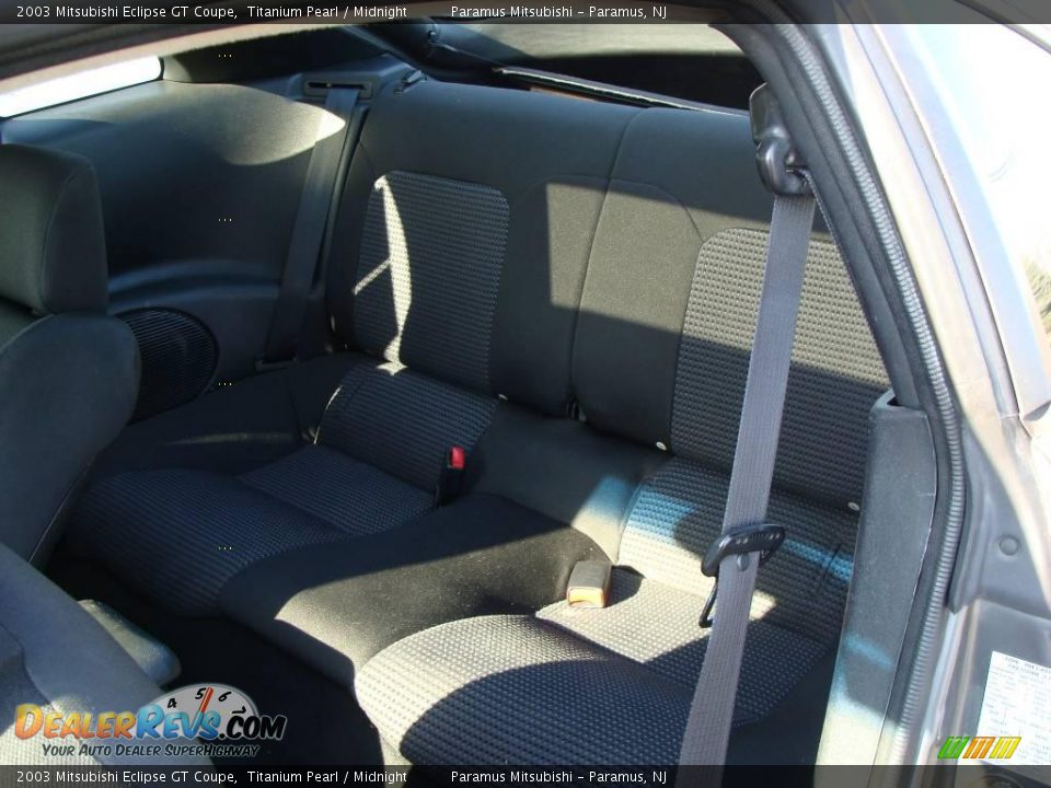 2003 Mitsubishi Eclipse GT Coupe Titanium Pearl / Midnight Photo #7