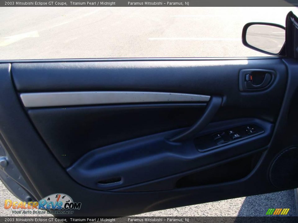 2003 Mitsubishi Eclipse GT Coupe Titanium Pearl / Midnight Photo #8