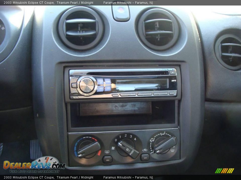 2003 Mitsubishi Eclipse GT Coupe Titanium Pearl / Midnight Photo #12