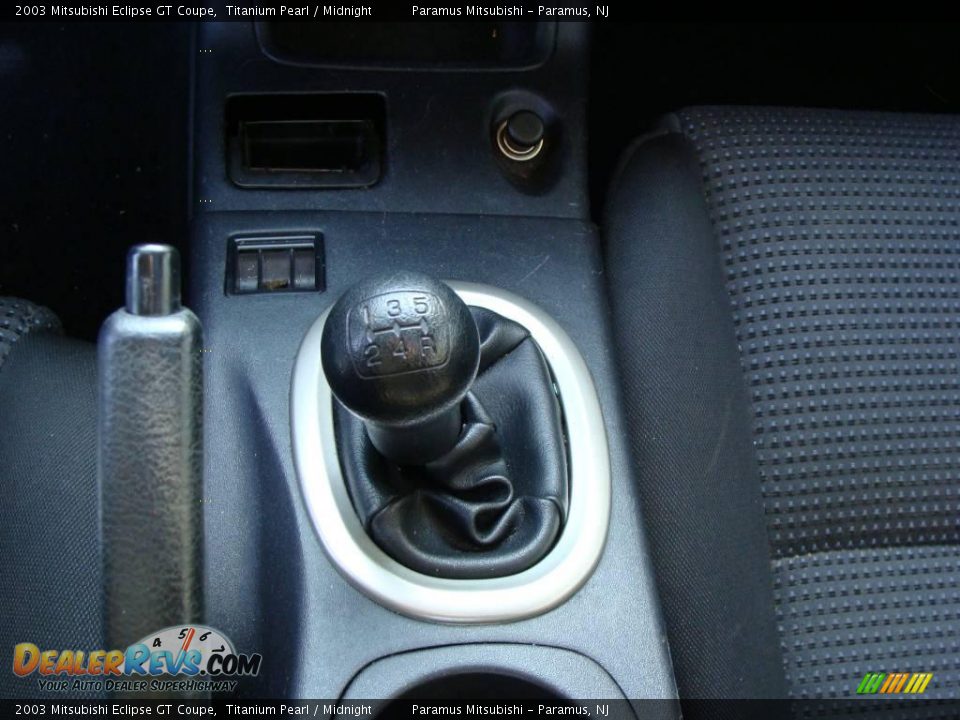 2003 Mitsubishi Eclipse GT Coupe Titanium Pearl / Midnight Photo #13