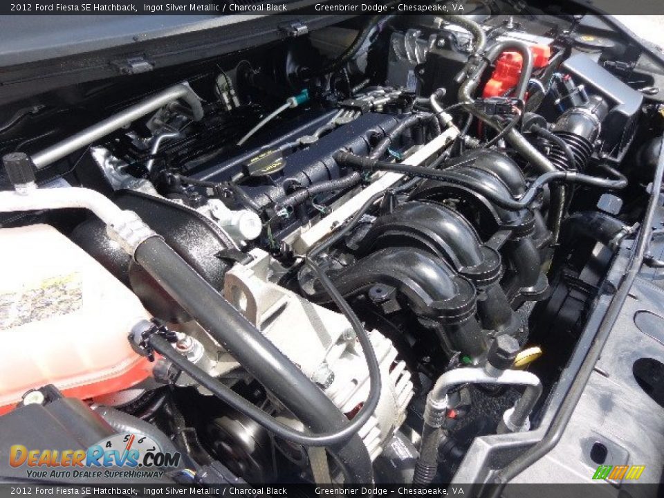 2012 Ford Fiesta SE Hatchback 1.6 Liter DOHC 16-Valve Ti-VCT Duratec 4 Cylinder Engine Photo #25