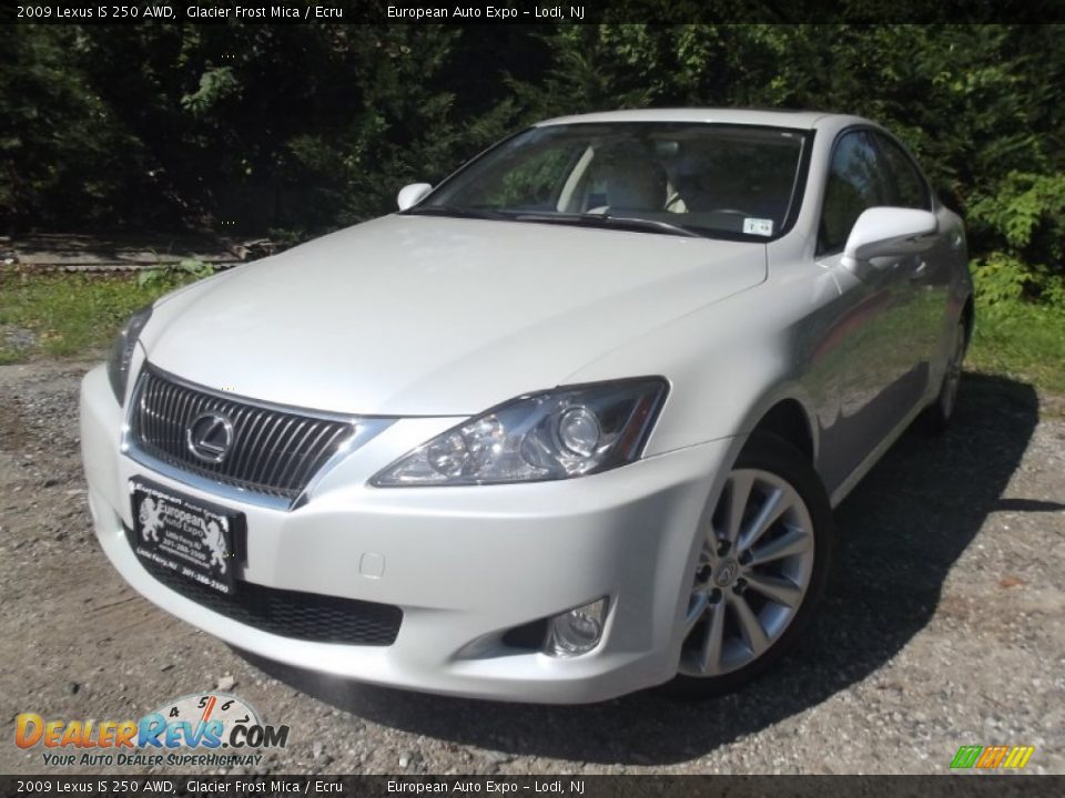 2009 Lexus IS 250 AWD Glacier Frost Mica / Ecru Photo #1