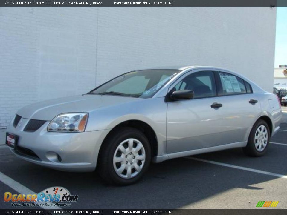 2006 Mitsubishi Galant DE Liquid Silver Metallic / Black Photo #1