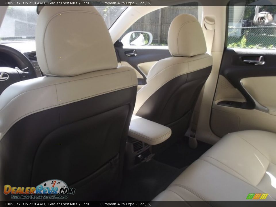 2009 Lexus IS 250 AWD Glacier Frost Mica / Ecru Photo #10