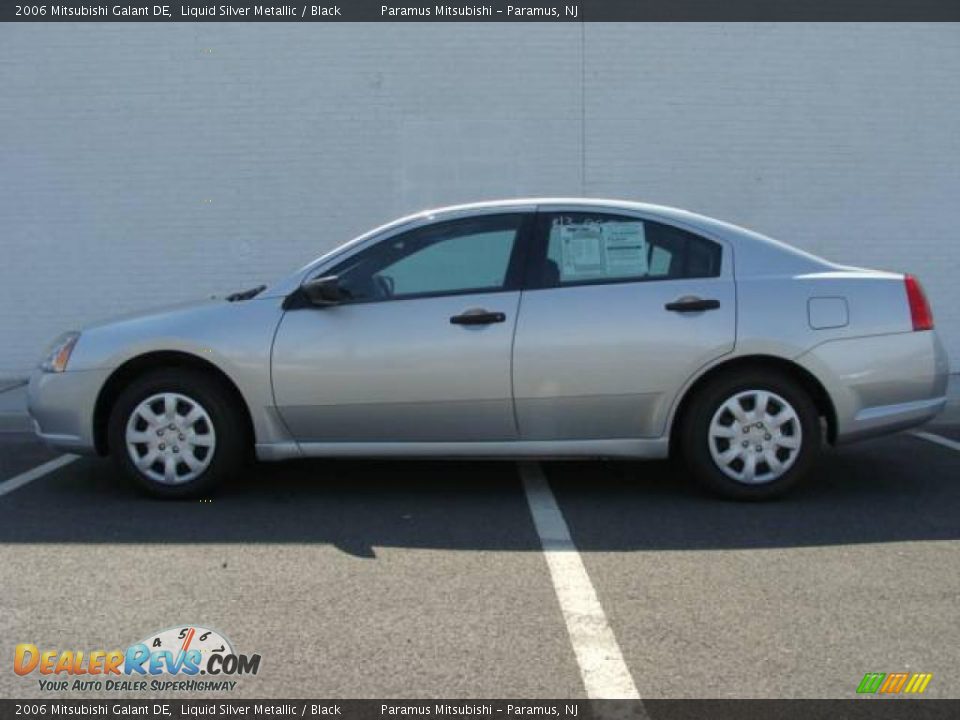 2006 Mitsubishi Galant DE Liquid Silver Metallic / Black Photo #3