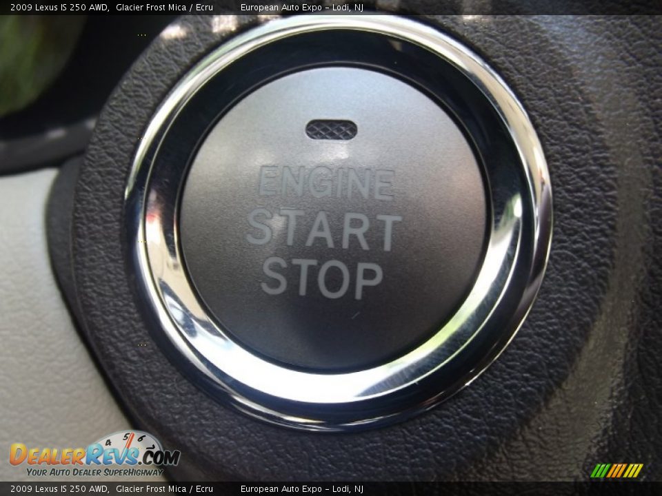 2009 Lexus IS 250 AWD Glacier Frost Mica / Ecru Photo #28