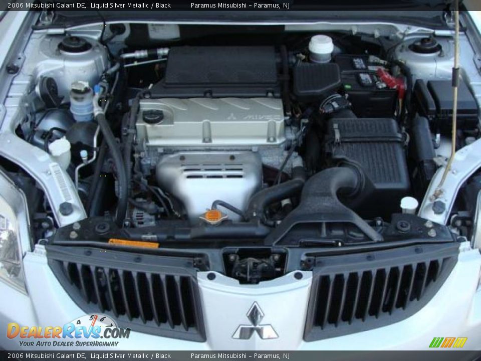 2006 Mitsubishi Galant DE Liquid Silver Metallic / Black Photo #15