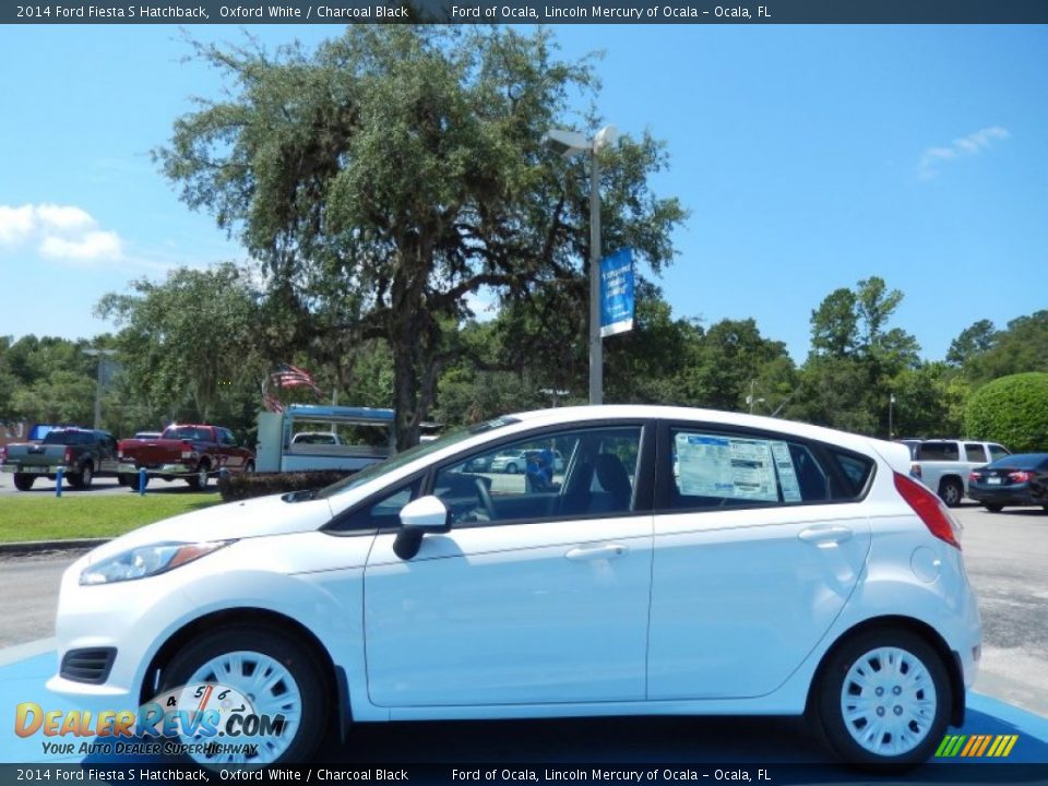 Oxford White 2014 Ford Fiesta S Hatchback Photo #2