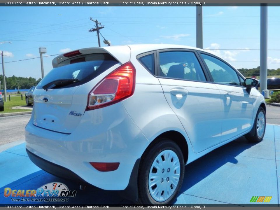 Oxford White 2014 Ford Fiesta S Hatchback Photo #3