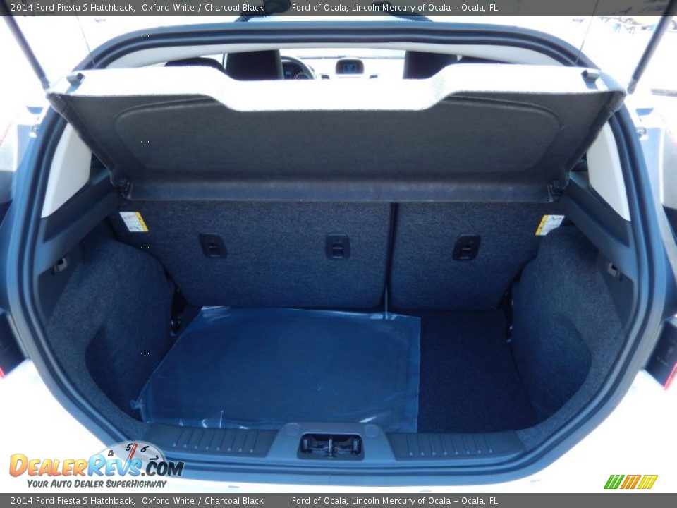 2014 Ford Fiesta S Hatchback Trunk Photo #5