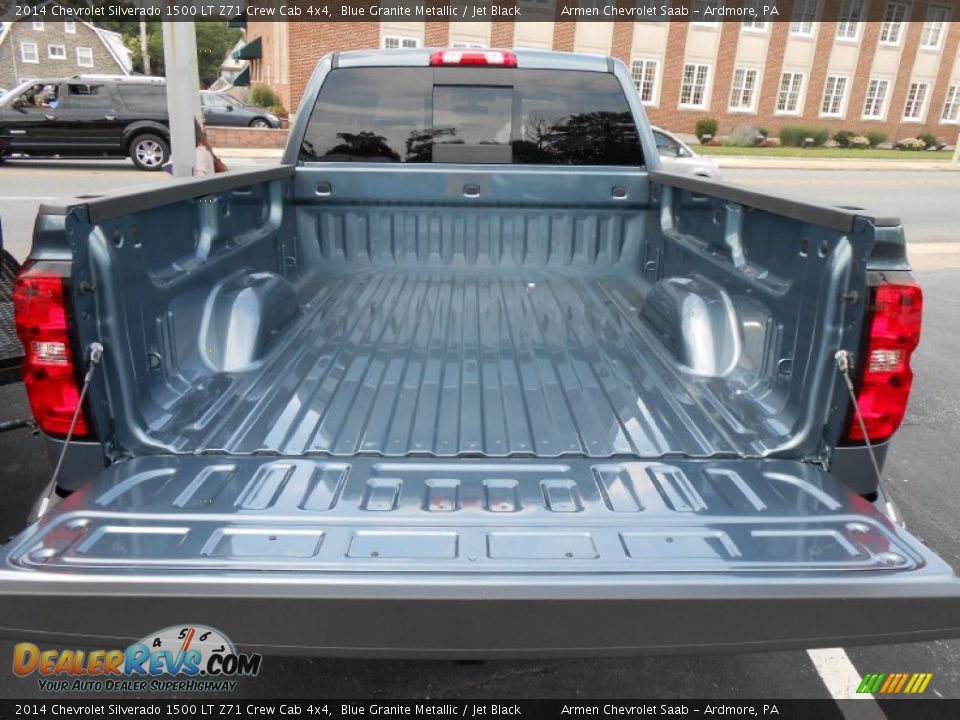 2014 Chevrolet Silverado 1500 LT Z71 Crew Cab 4x4 Blue Granite Metallic / Jet Black Photo #8