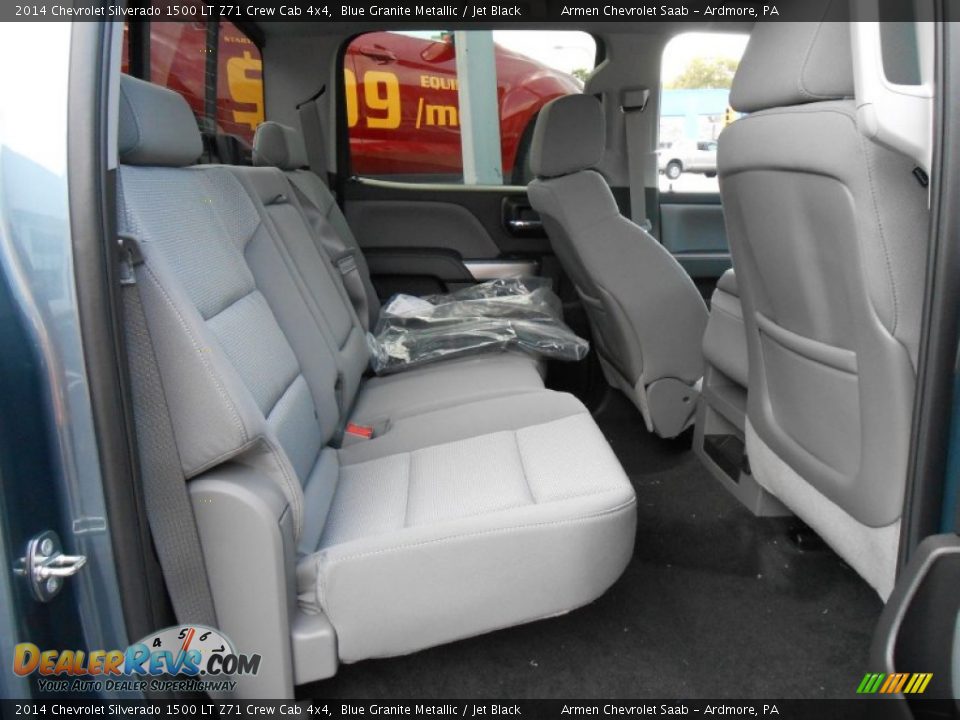 2014 Chevrolet Silverado 1500 LT Z71 Crew Cab 4x4 Blue Granite Metallic / Jet Black Photo #9
